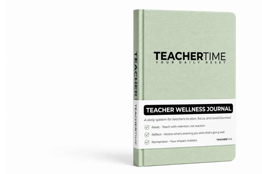 Why Every Teacher Needs a Wellness Journal (More Than Just a Planner)